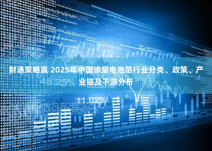 财通策略赢 2025年中国涂层电池箔行业分类、政策、产业链及下游分析